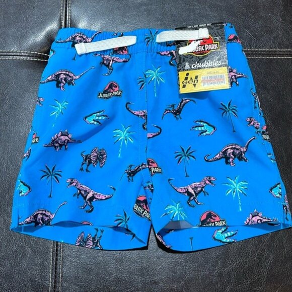 Chubbies Jurassic Park Mini Bites Beach Swim Trunk - Picture 3 of 7